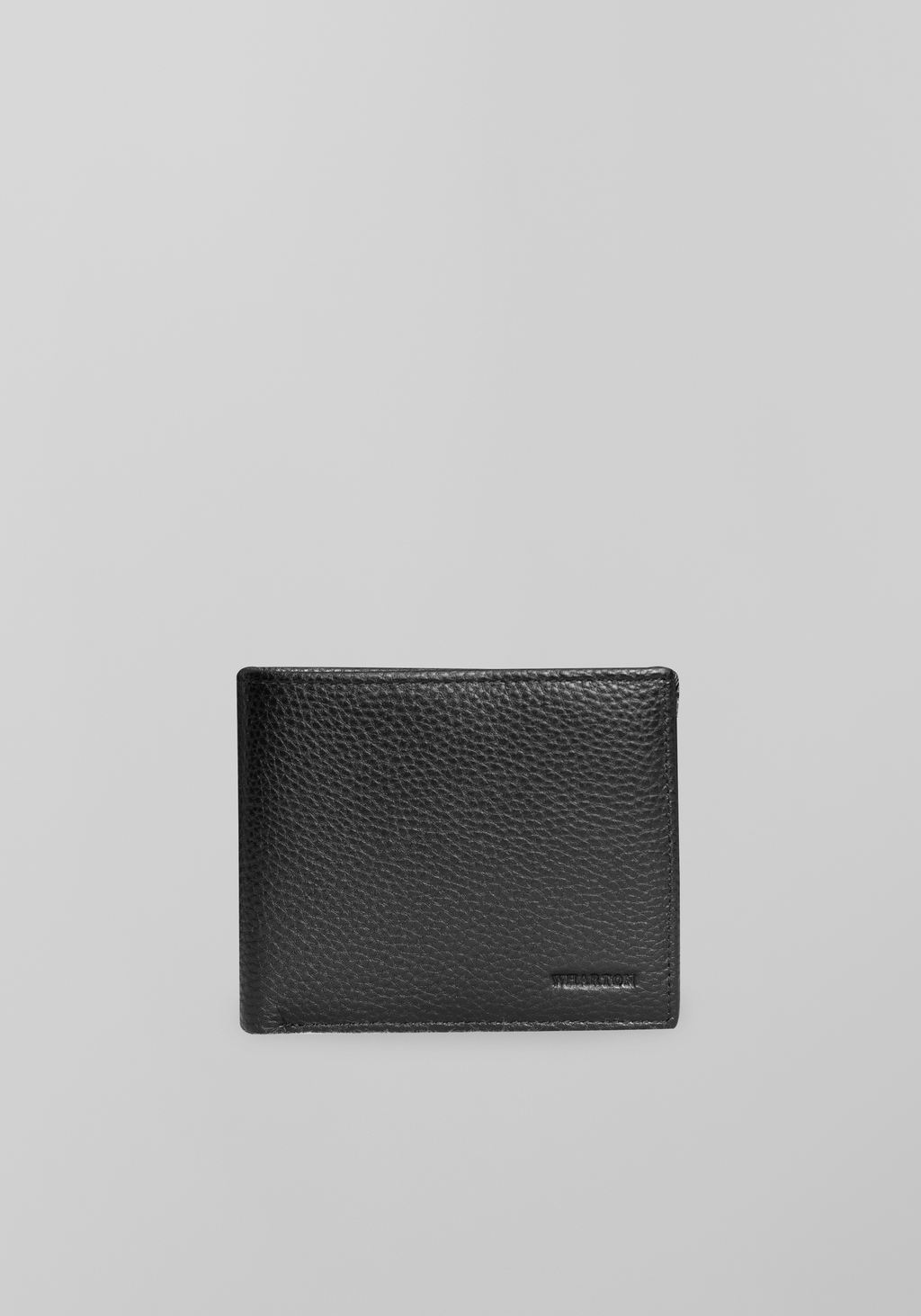 Slim Cowhide Leather Bi-fold Wallet