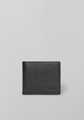 Slim Cowhide Leather Bi-fold Wallet