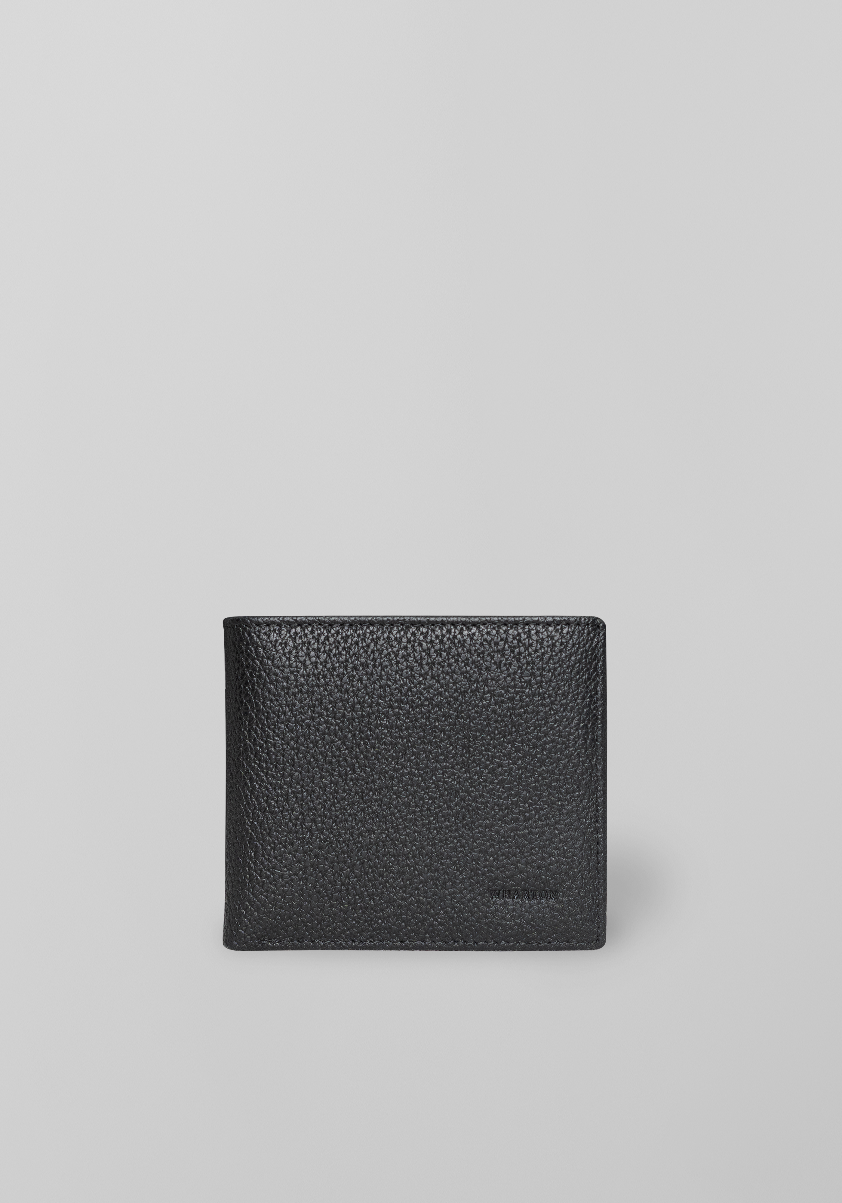 Slim Cowhide Leather Bi-fold Wallet