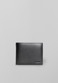 Slim Cowhide Leather Bi-fold Wallet