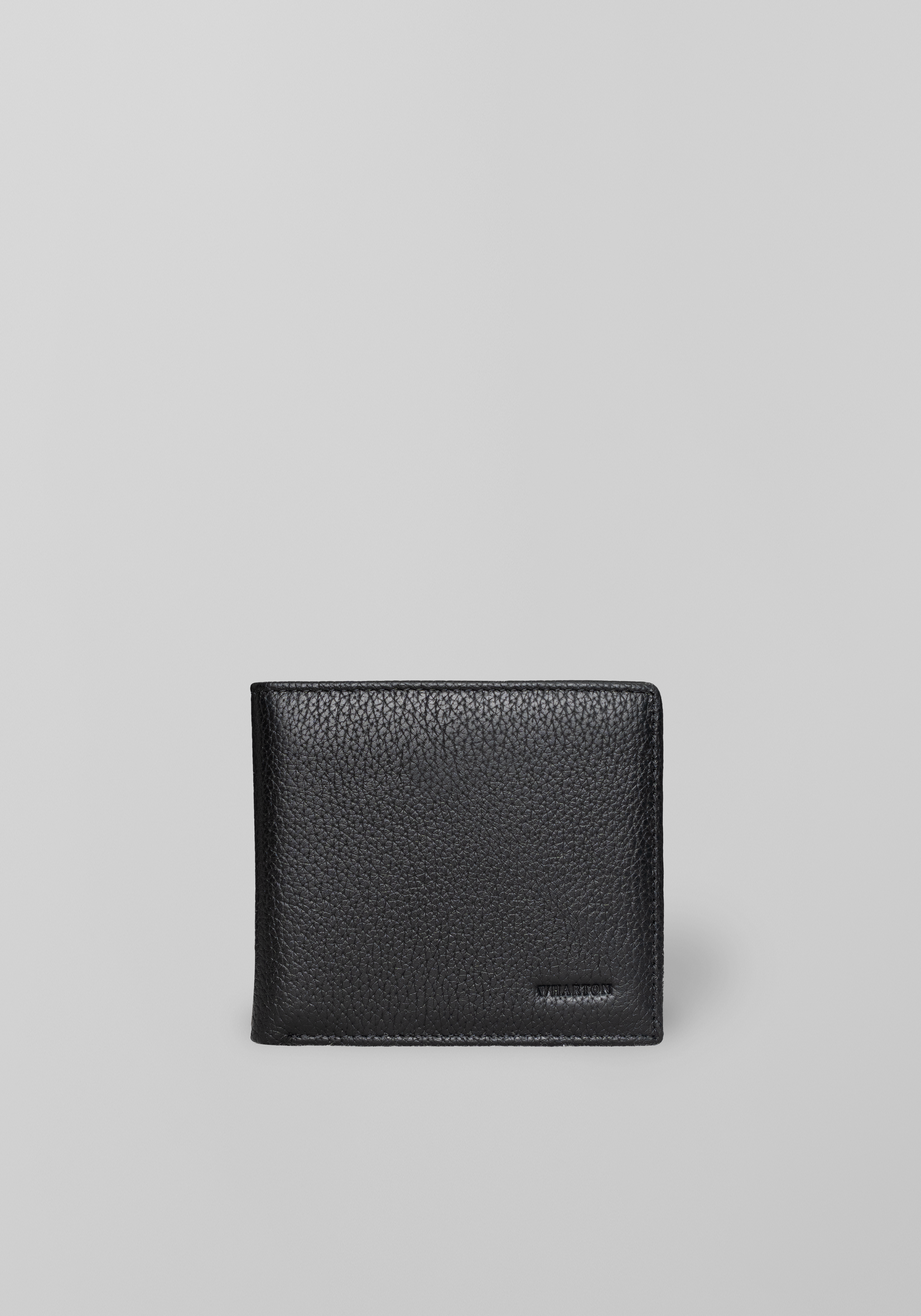 Slim Cowhide Leather Bi-fold Wallet