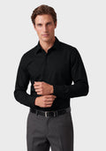 Performance-Stretch Slim-Fit Shirt in Poplin**