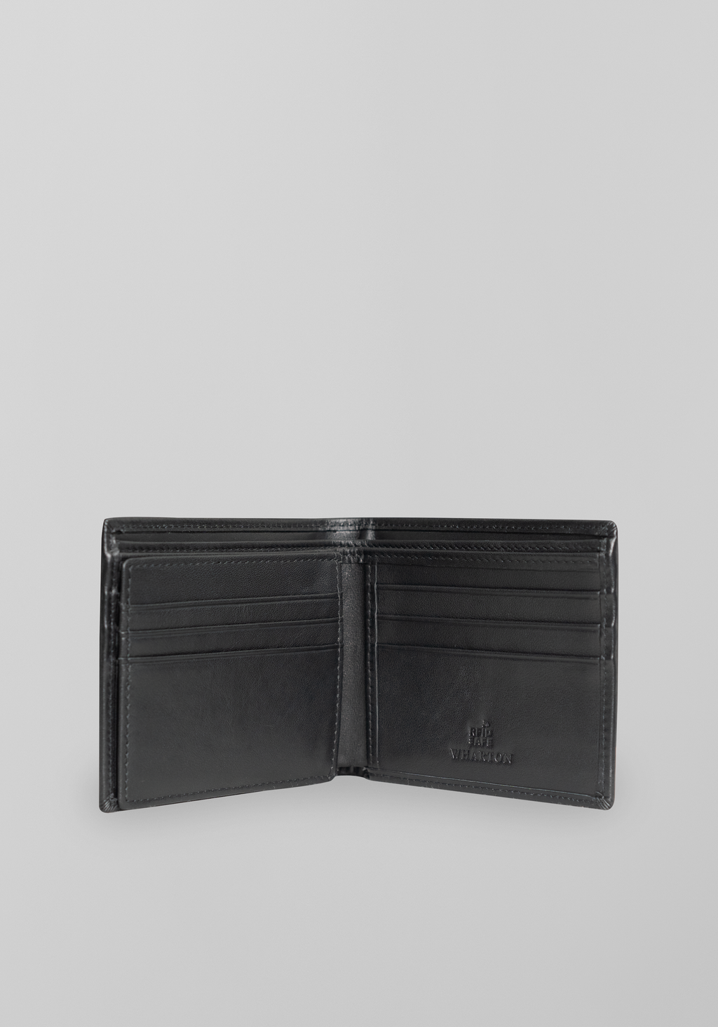 Slim Cowhide Leather Bi-fold Wallet