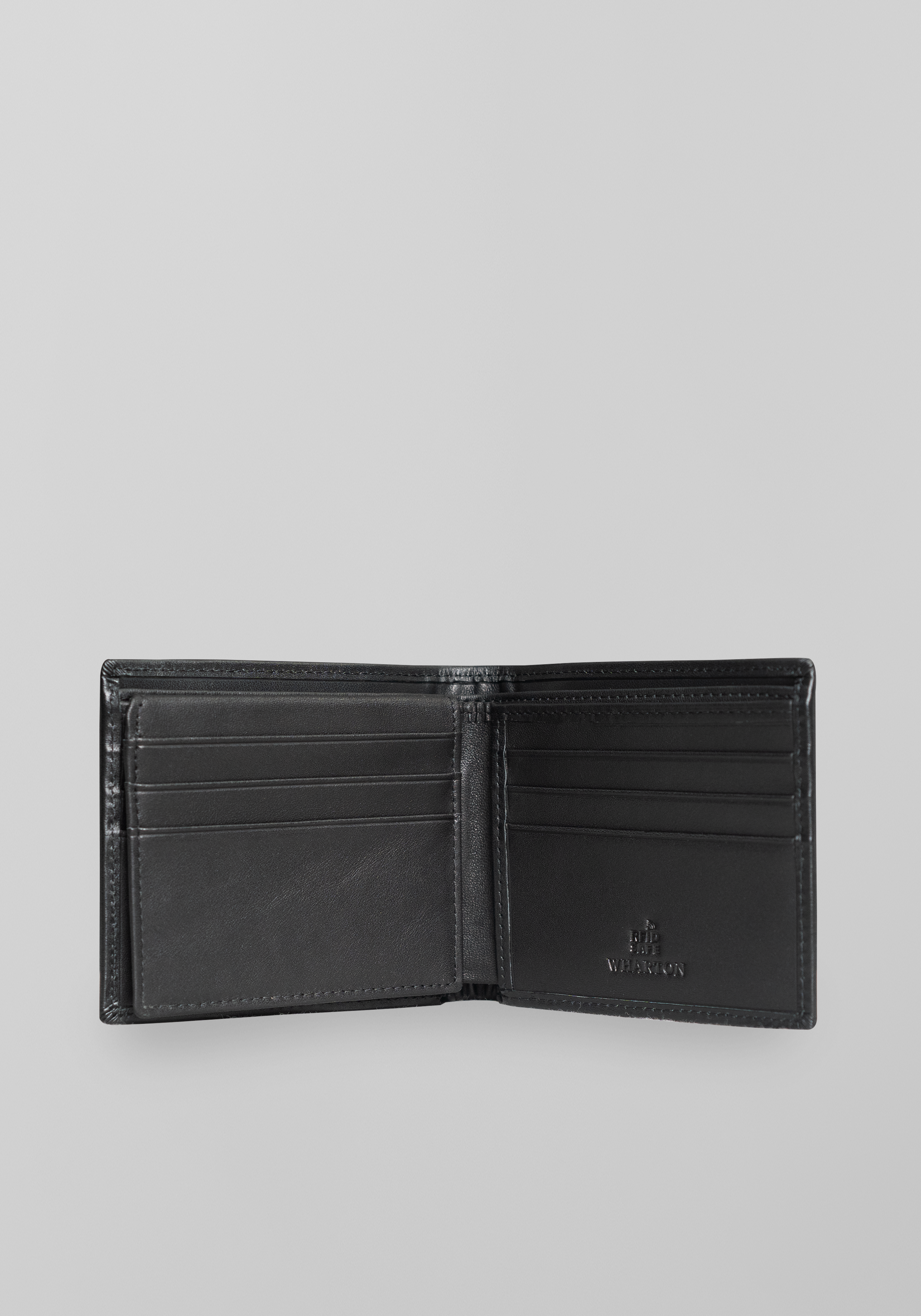Slim Top Grain Cowhide Leather Bi-fold Wallet