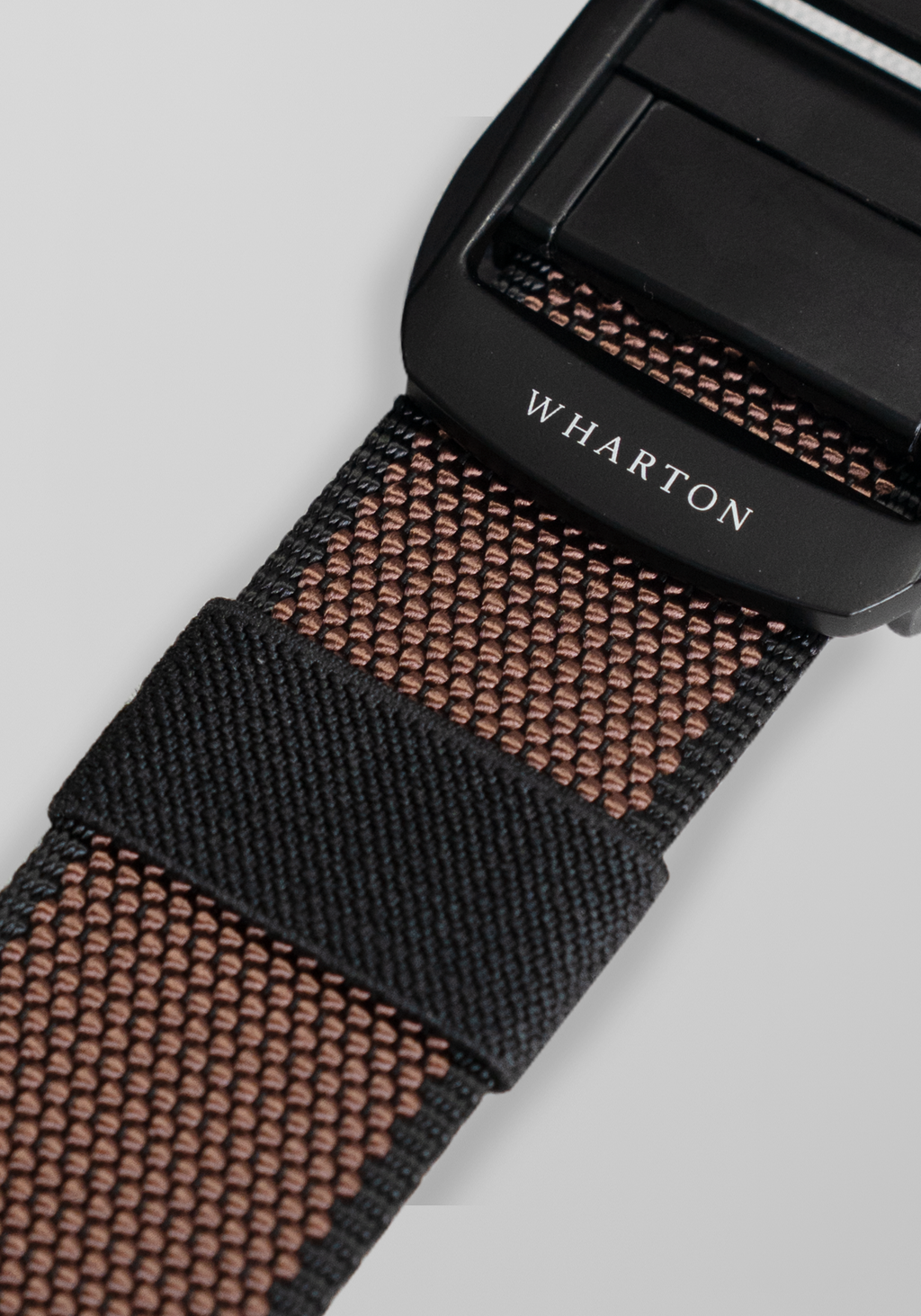 Casual Two Tone Nylon Belt