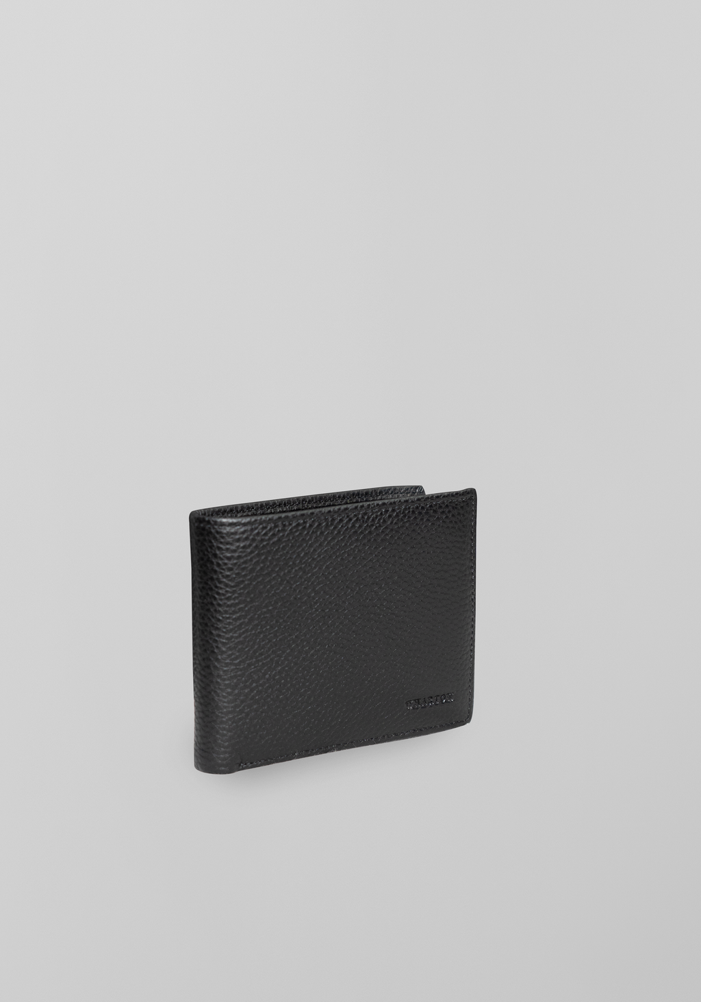Slim Cowhide Leather Bi-fold Wallet