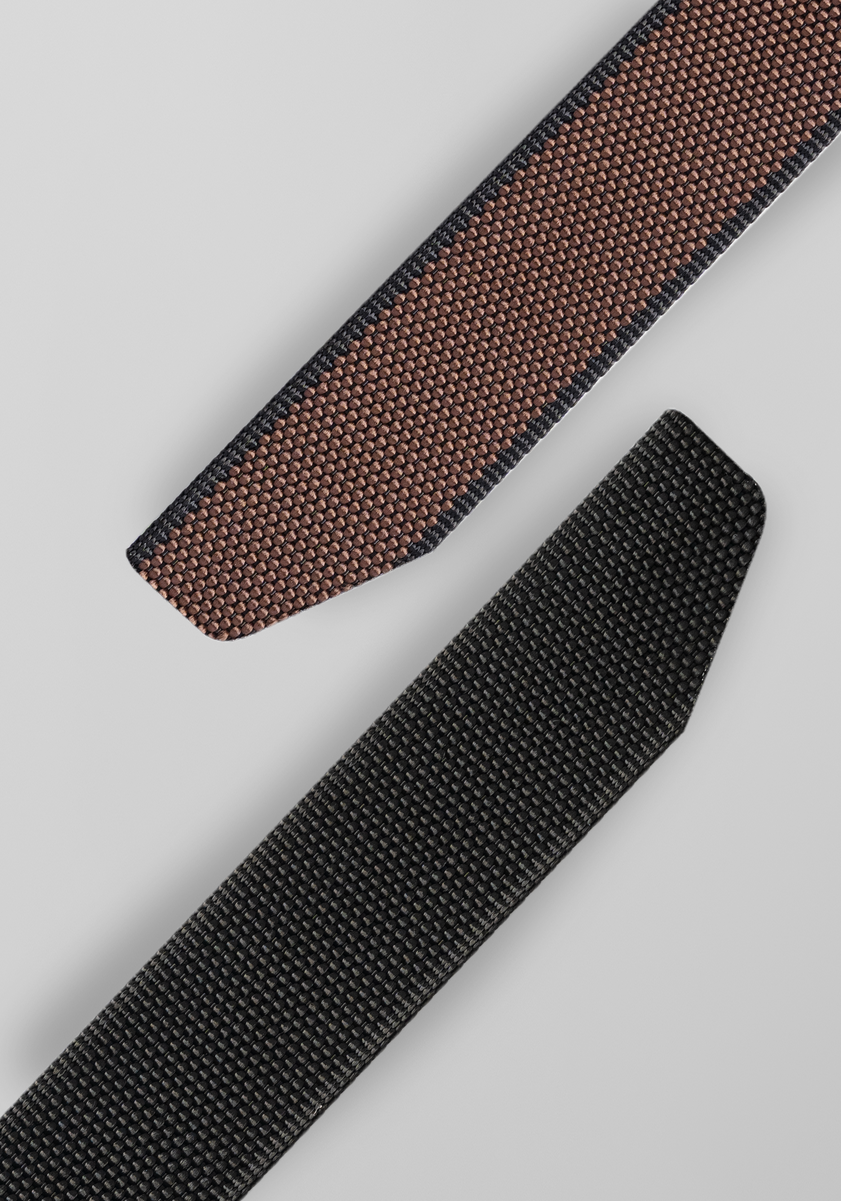 Casual Two Tone Nylon Belt