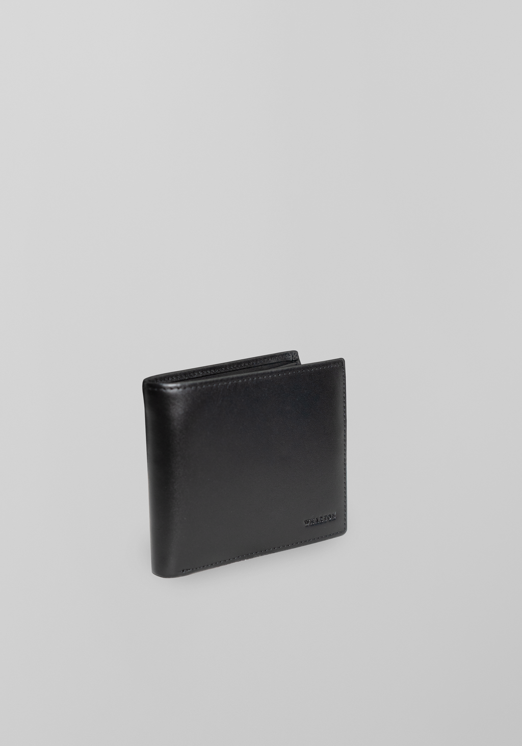 Slim Cowhide Leather Bi-fold Wallet