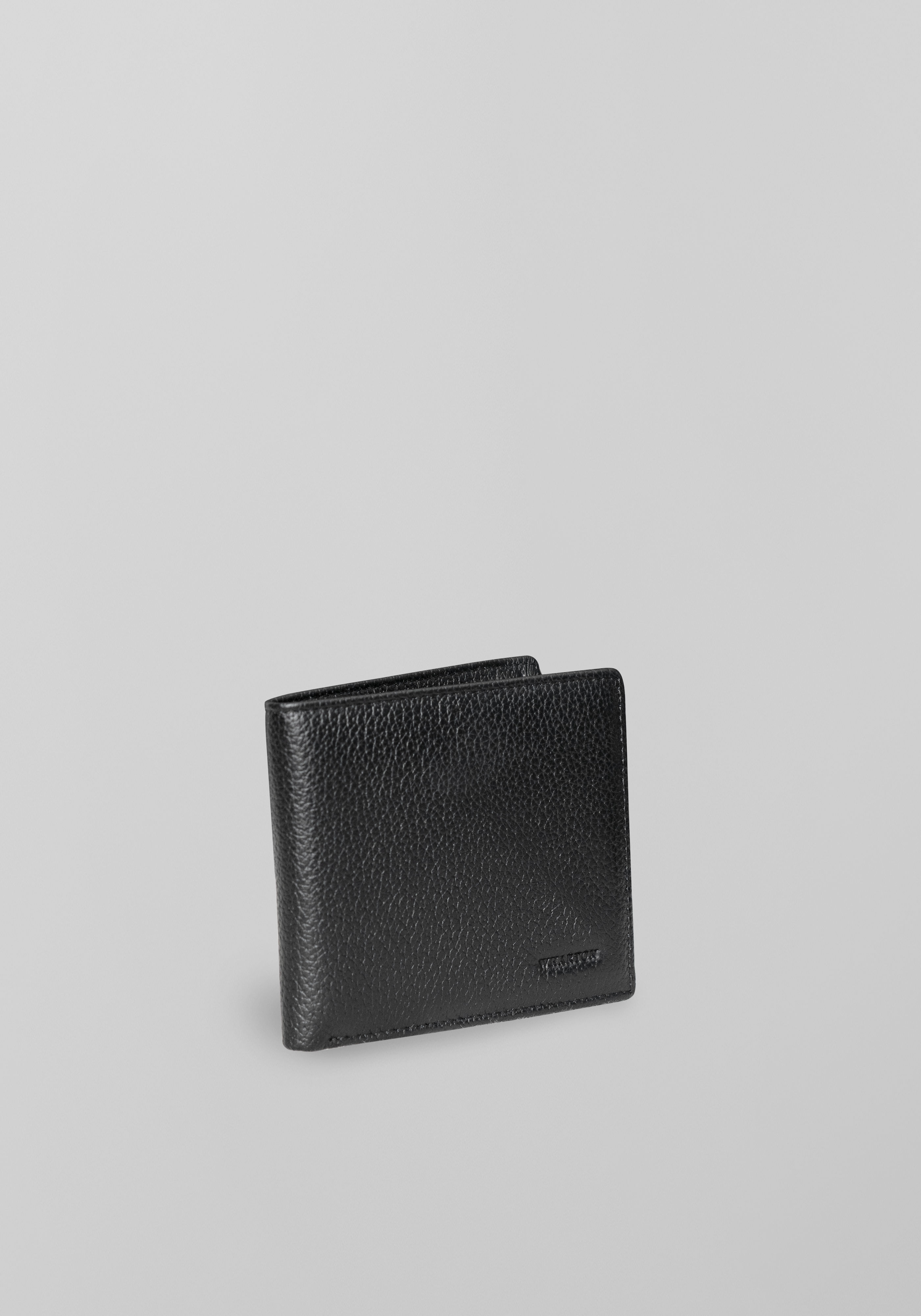 Slim Cowhide Leather Bi-fold Wallet