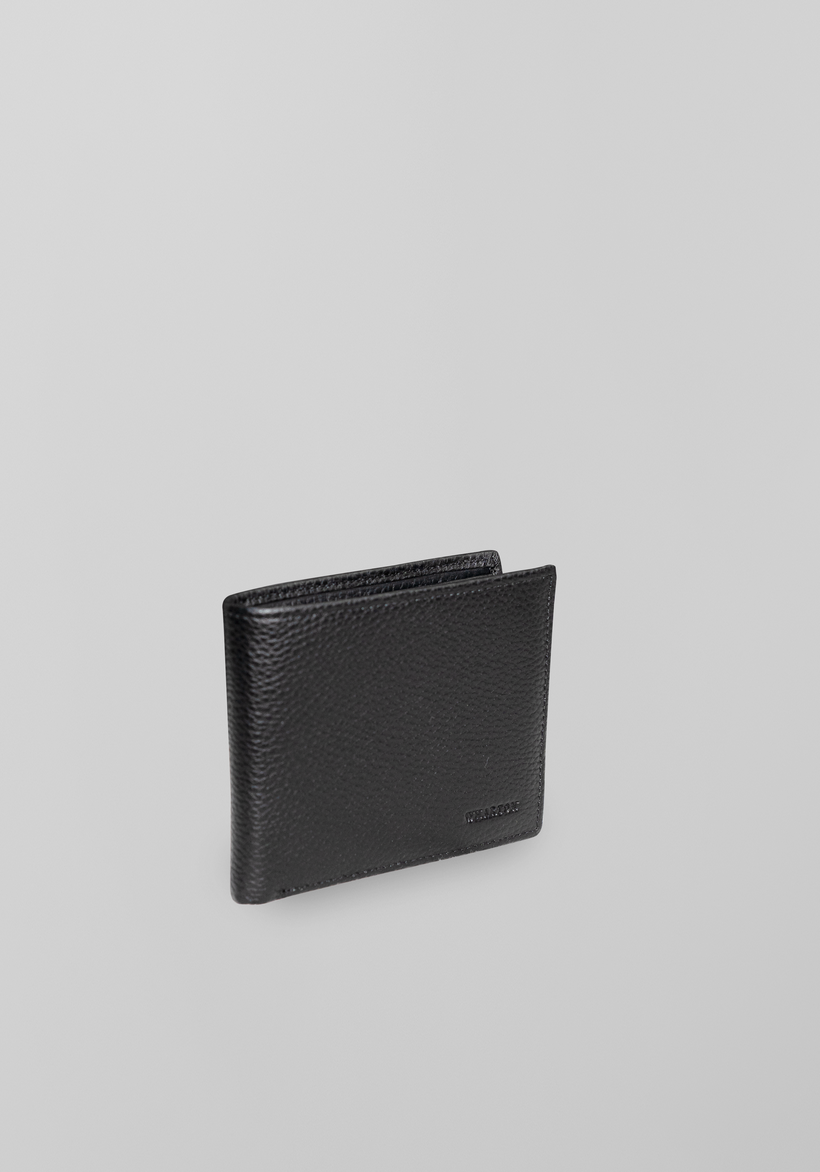 Slim Cowhide Leather Bi-fold Wallet
