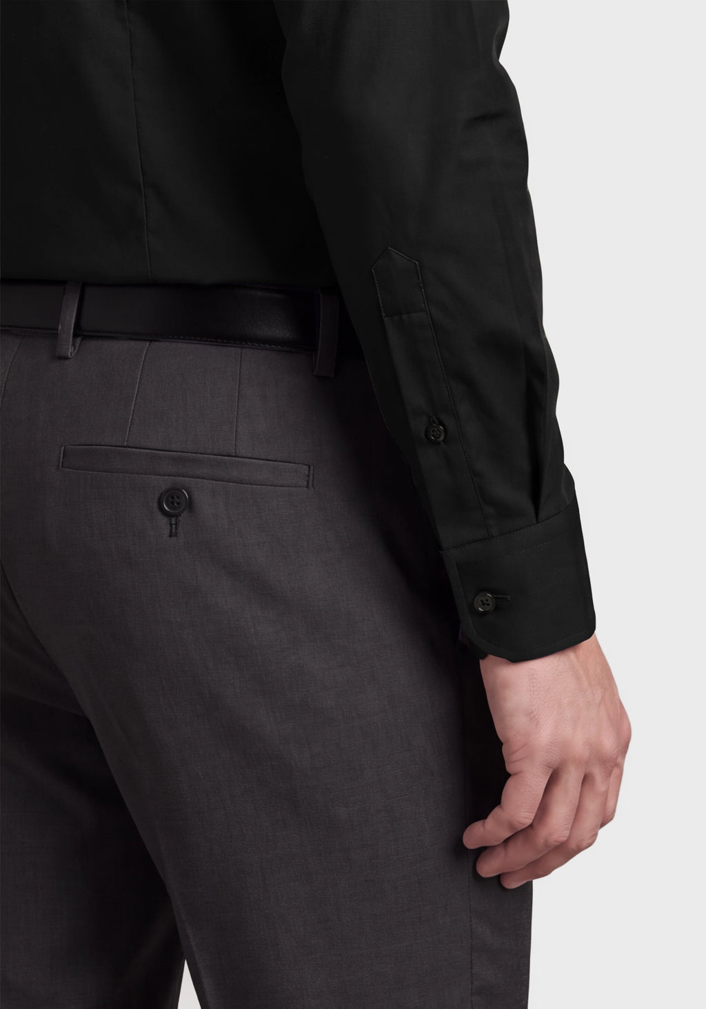 Performance-Stretch Slim-Fit Shirt in Poplin**