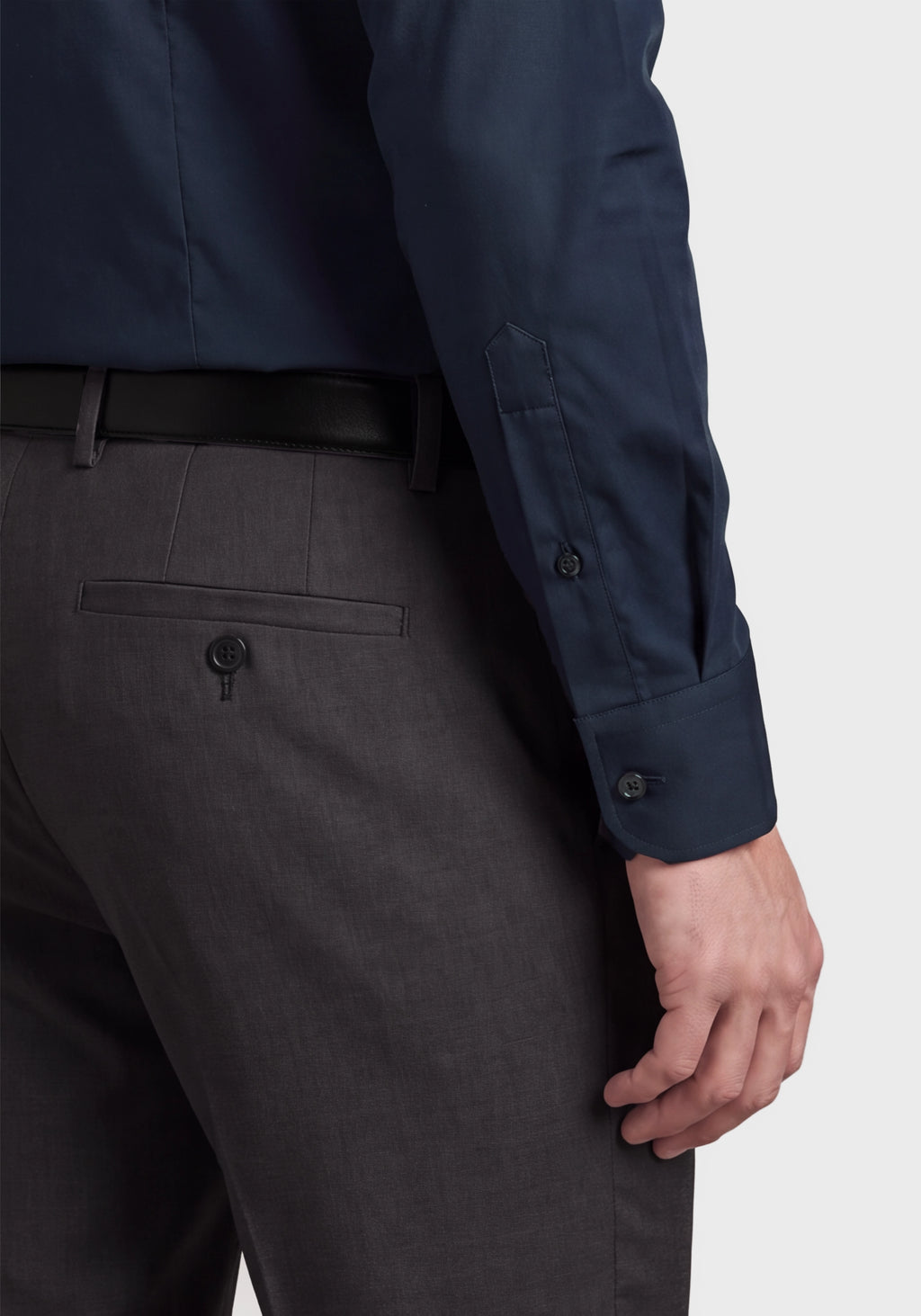Performance-Stretch Slim-Fit Shirt in Poplin***