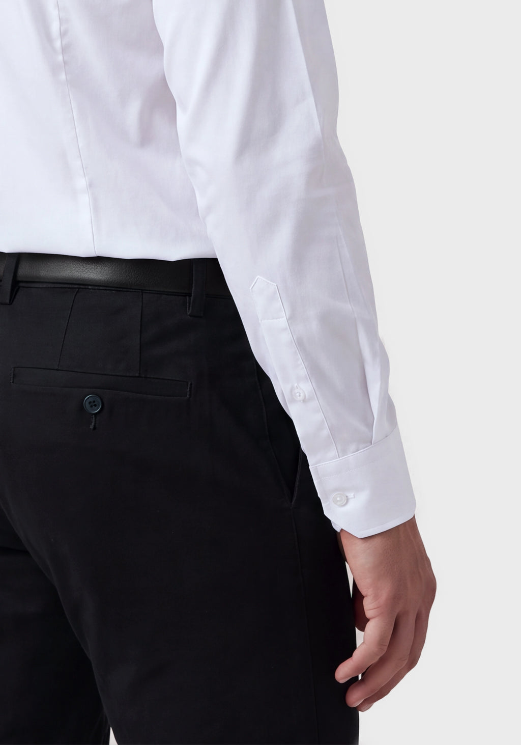 Performance-Stretch Slim-Fit Shirt in Poplin*