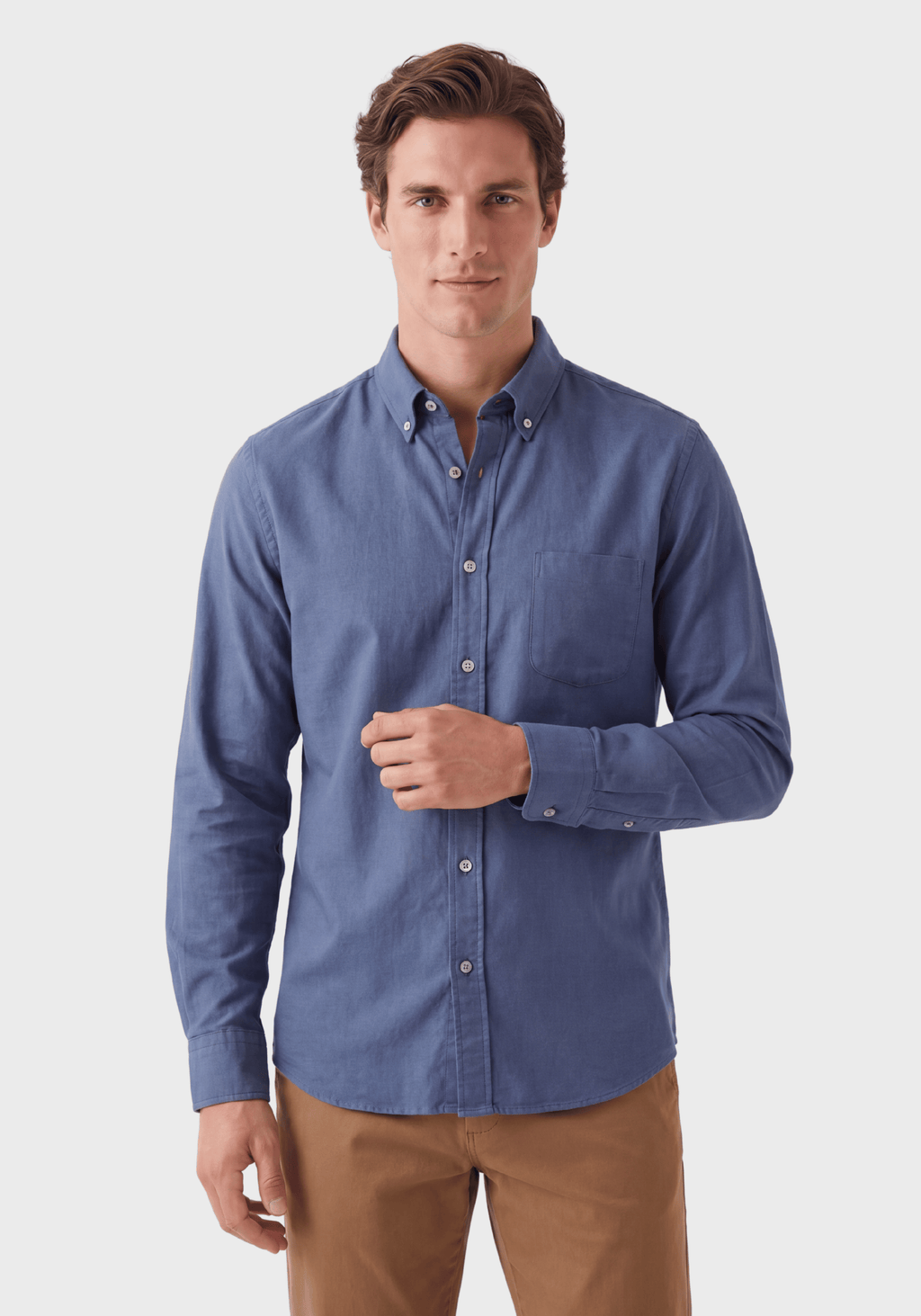 Slim-fit Oxford shirt