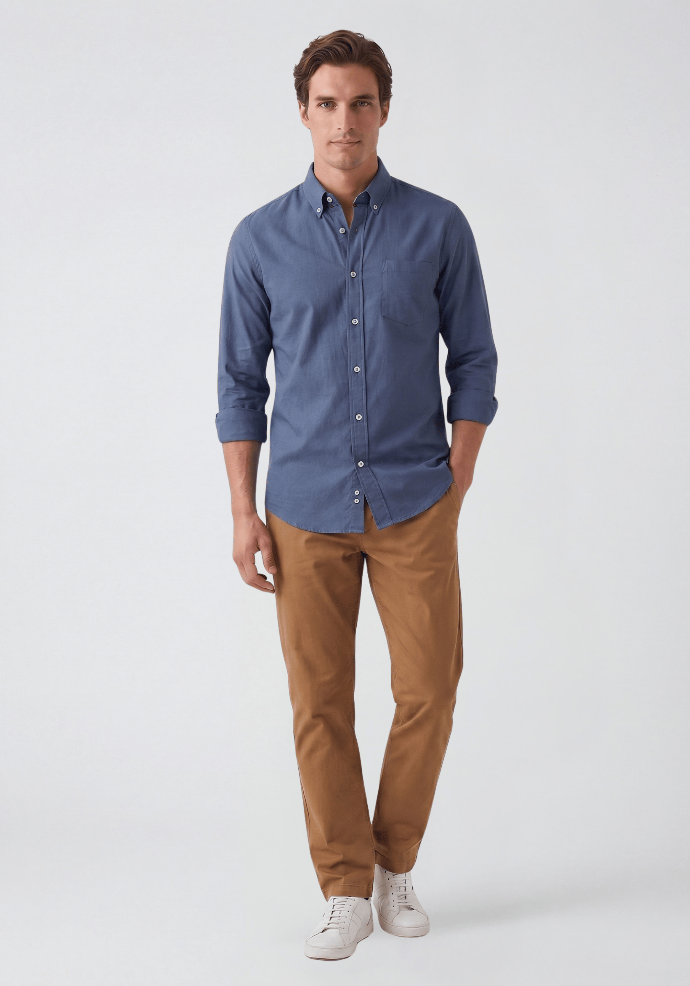 Slim-fit Oxford shirt