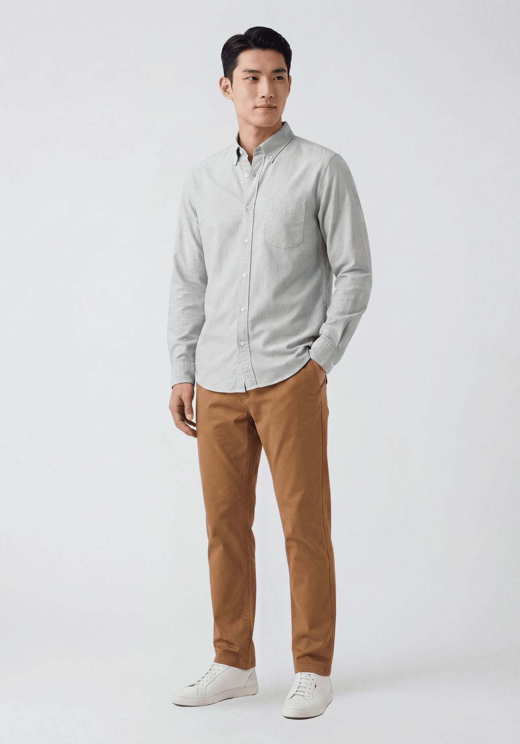 Slim-fit Oxford shirt