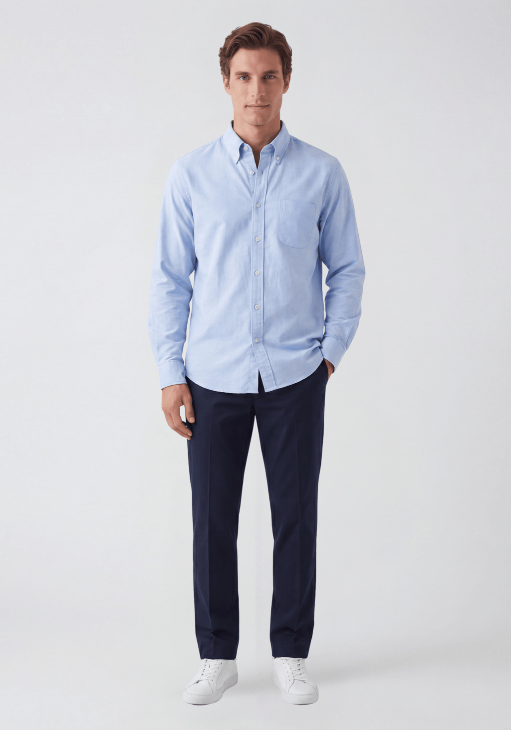 Slim-fit Oxford shirt