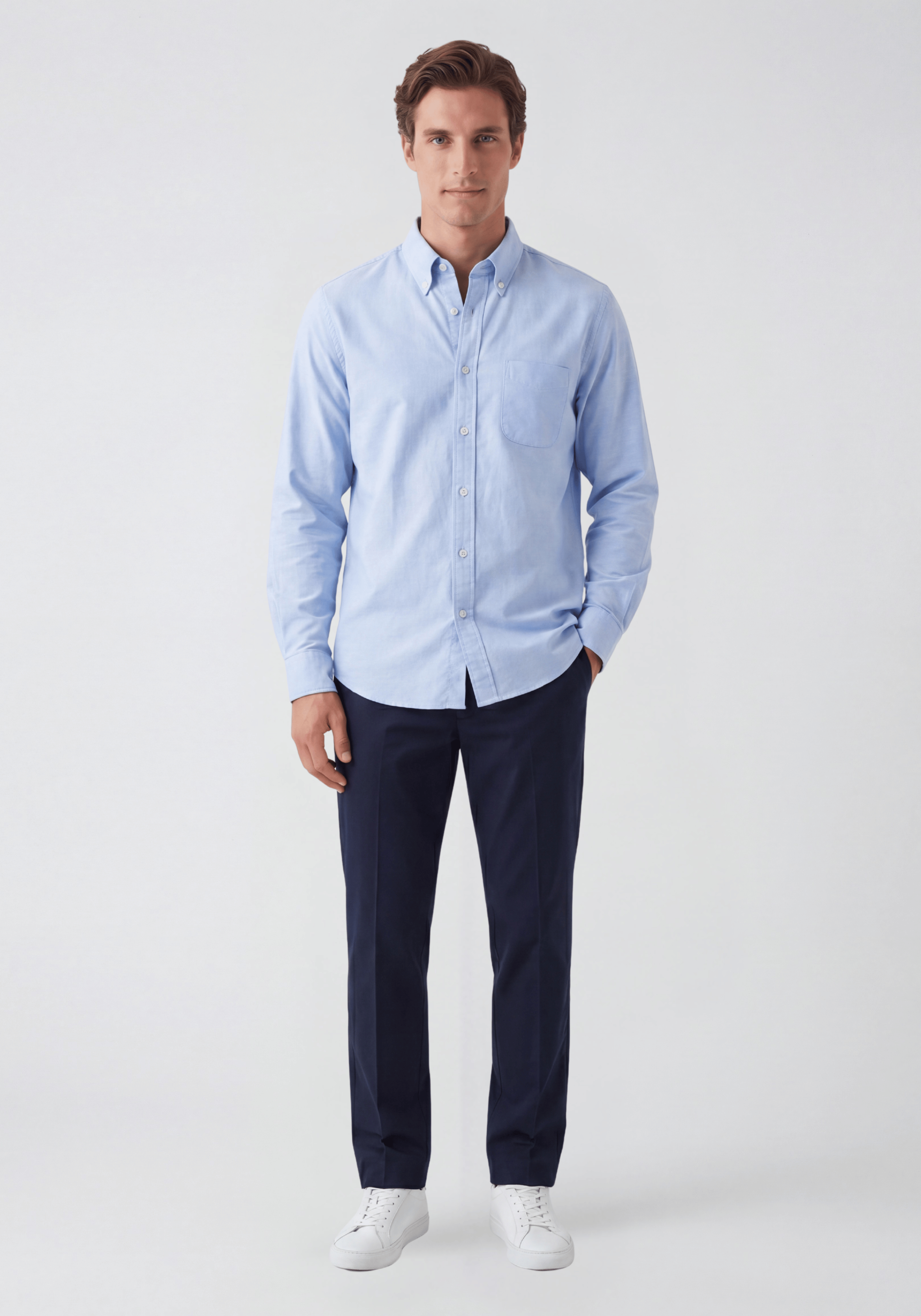 Slim-fit Oxford shirt