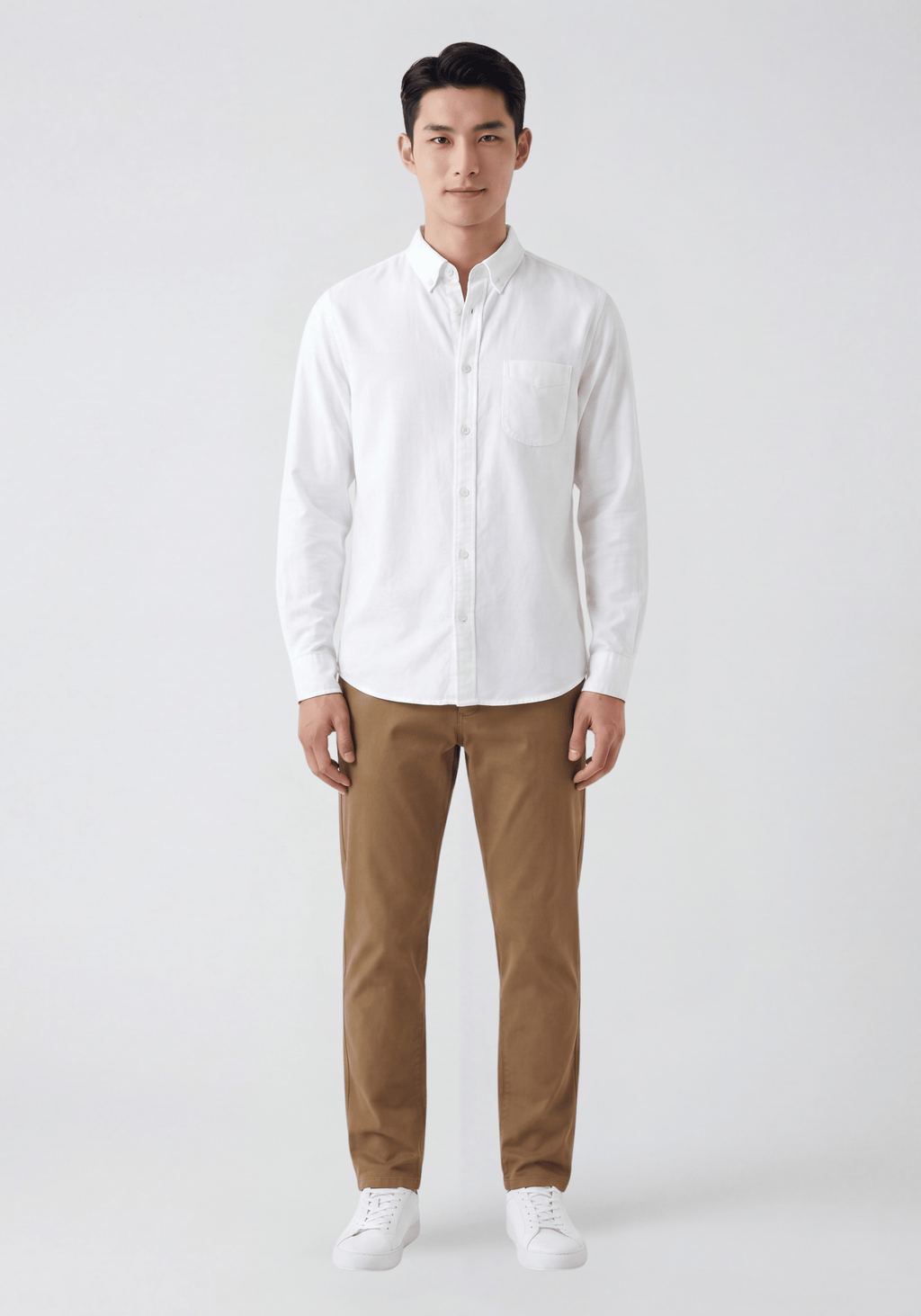 Slim-fit Oxford shirt