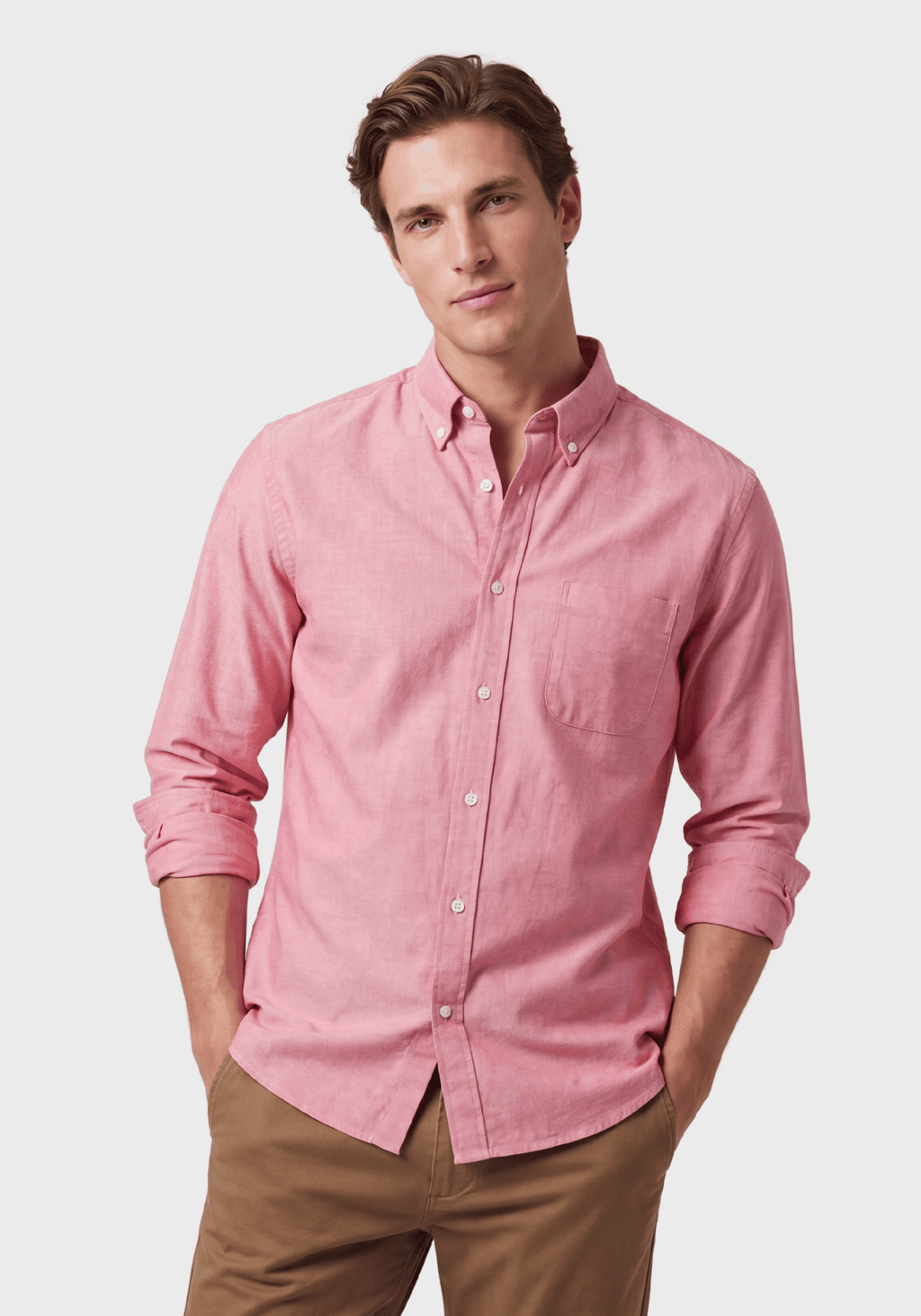 Slim-fit Oxford shirt