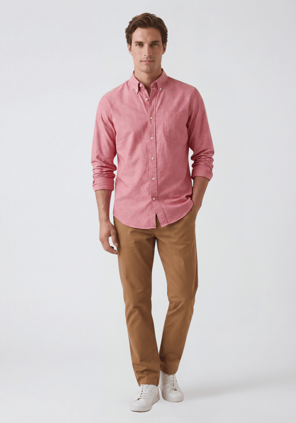 Slim-fit Oxford shirt