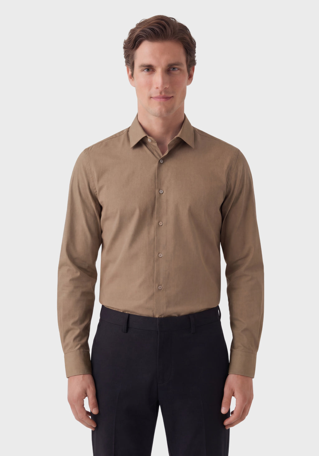 BambooTech® Fine Twill Shirt Slim-Fit