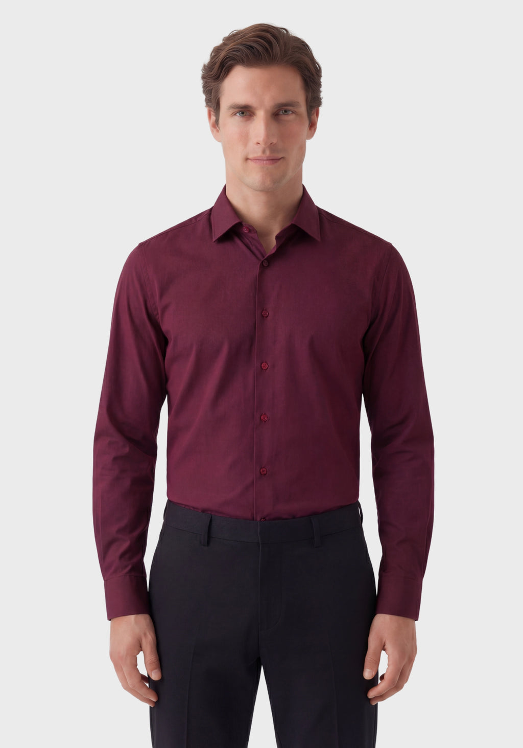 BambooTech® Fine Twill Shirt Slim-Fit