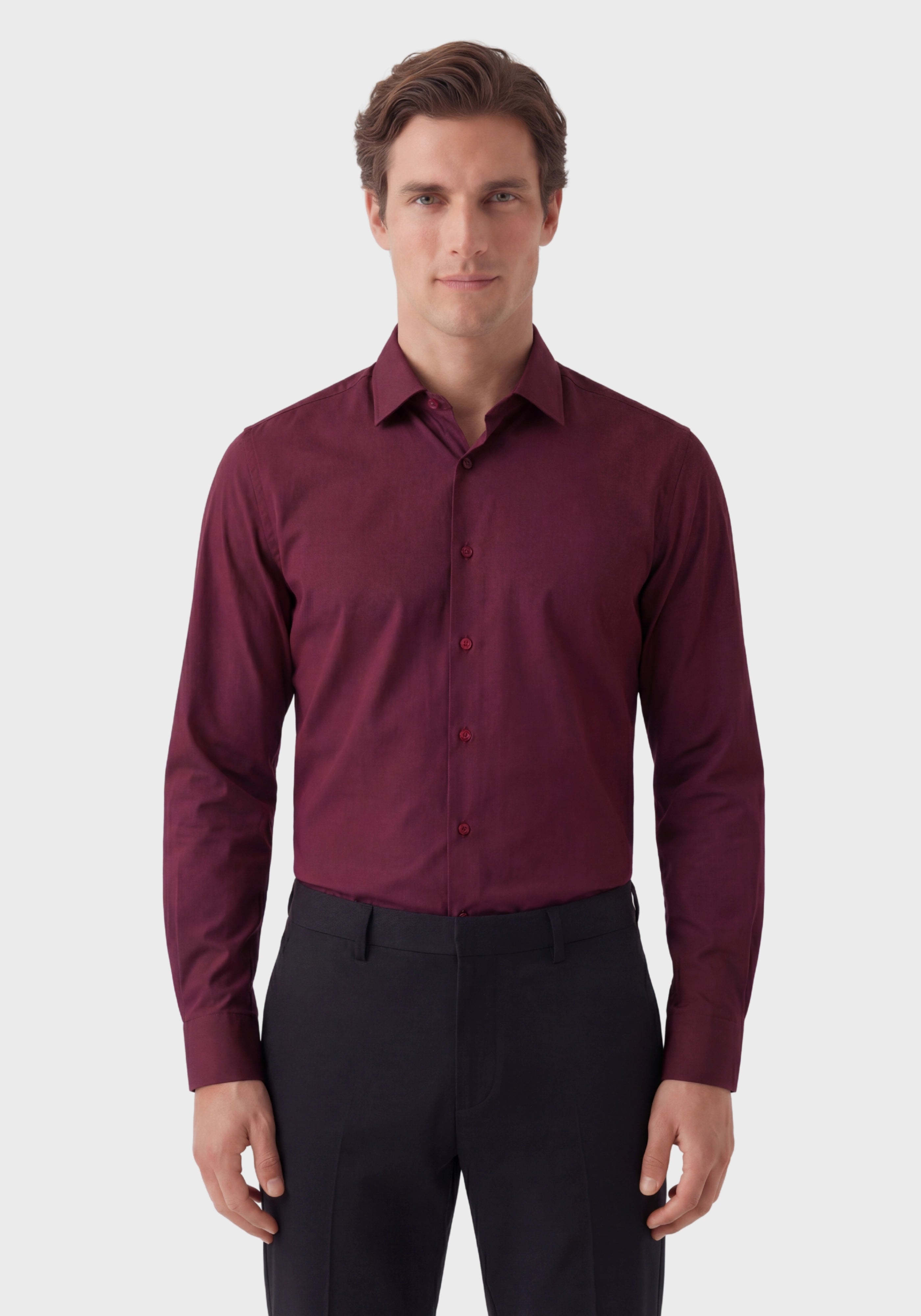 BambooTech® Fine Twill Shirt Slim-Fit