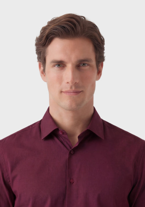 BambooTech® Fine Twill Shirt Slim-Fit