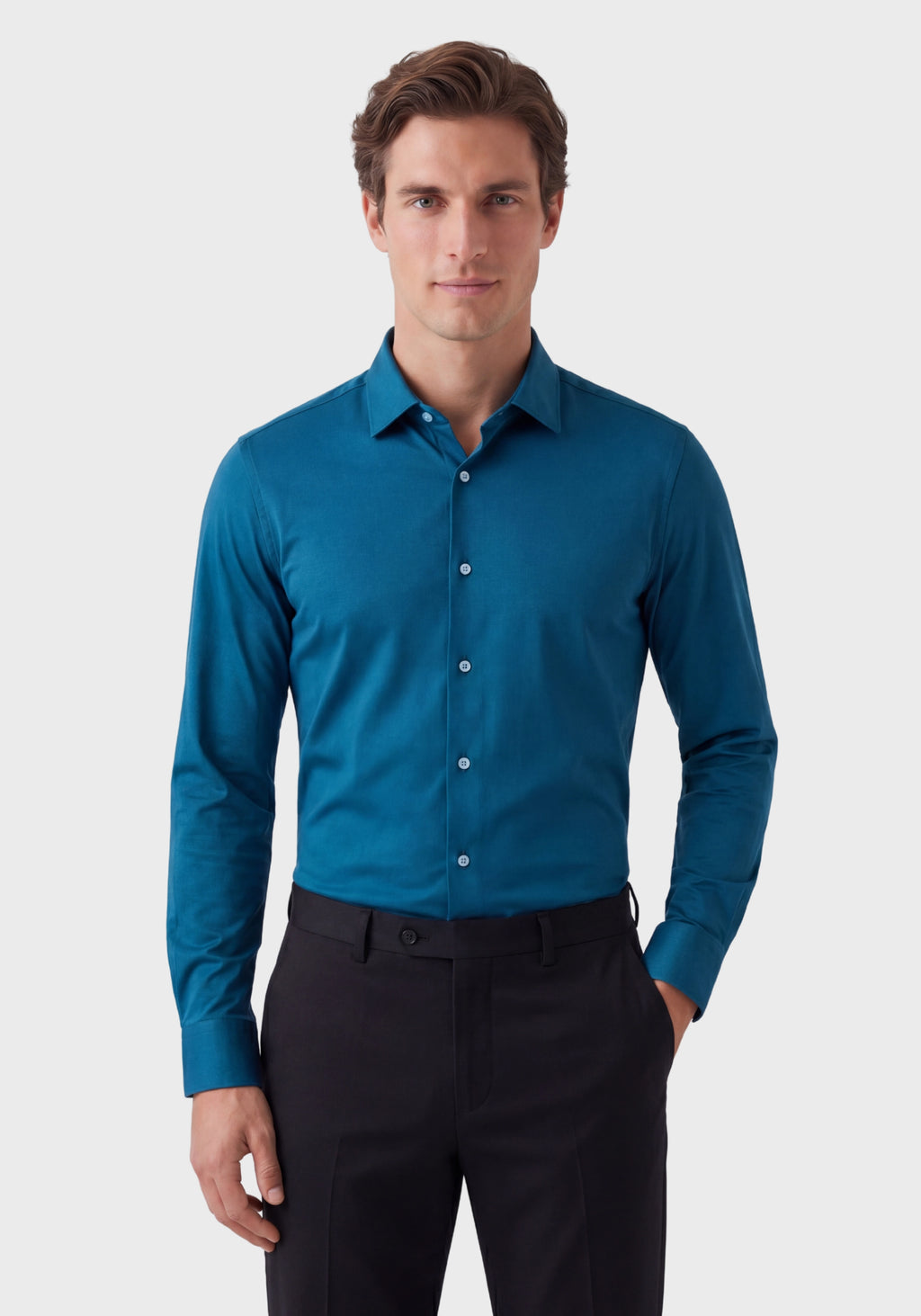BambooTech® Fine Twill Shirt Slim-Fit