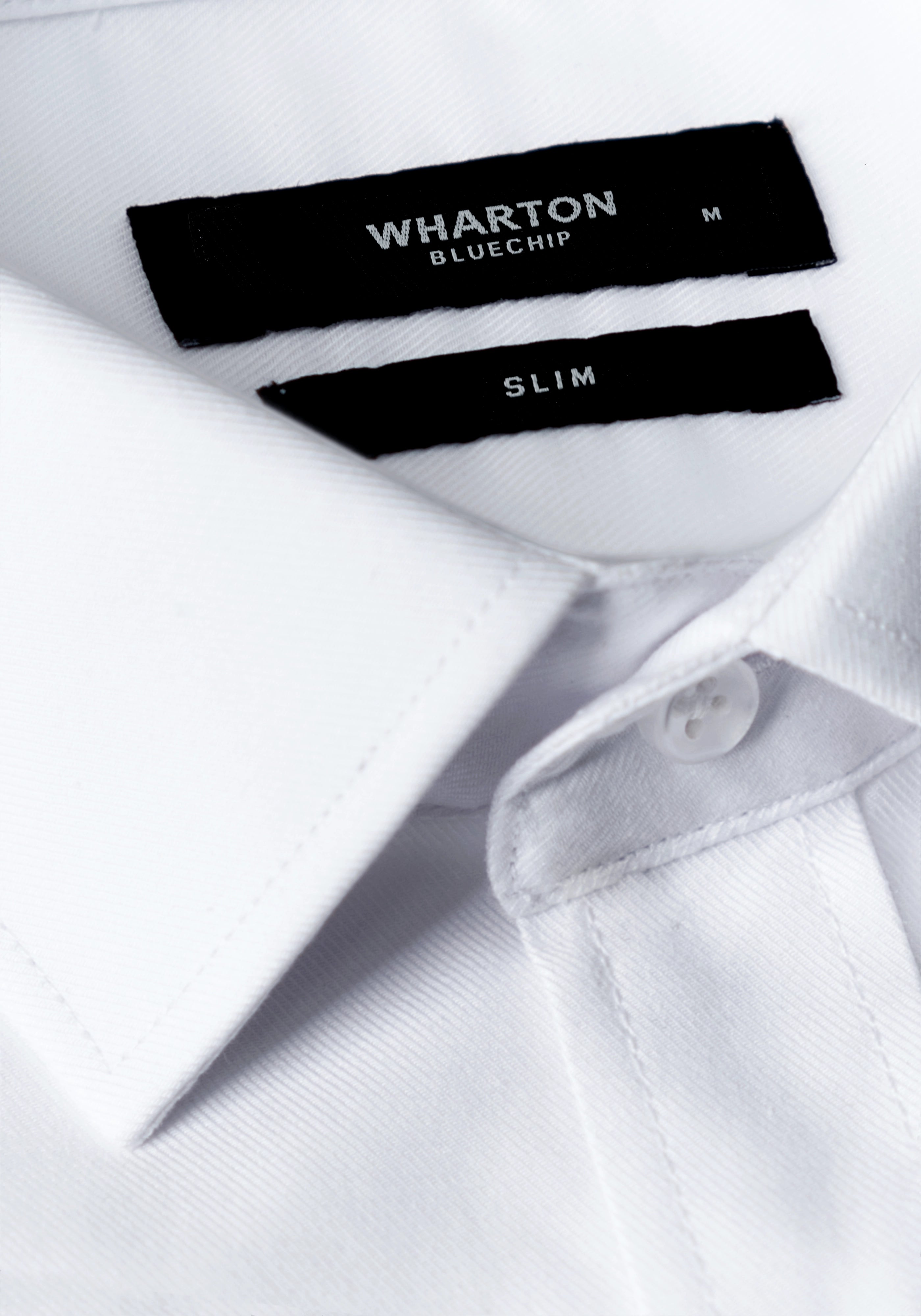 Slim-Fit Shirt in Easy-Iron Dobby