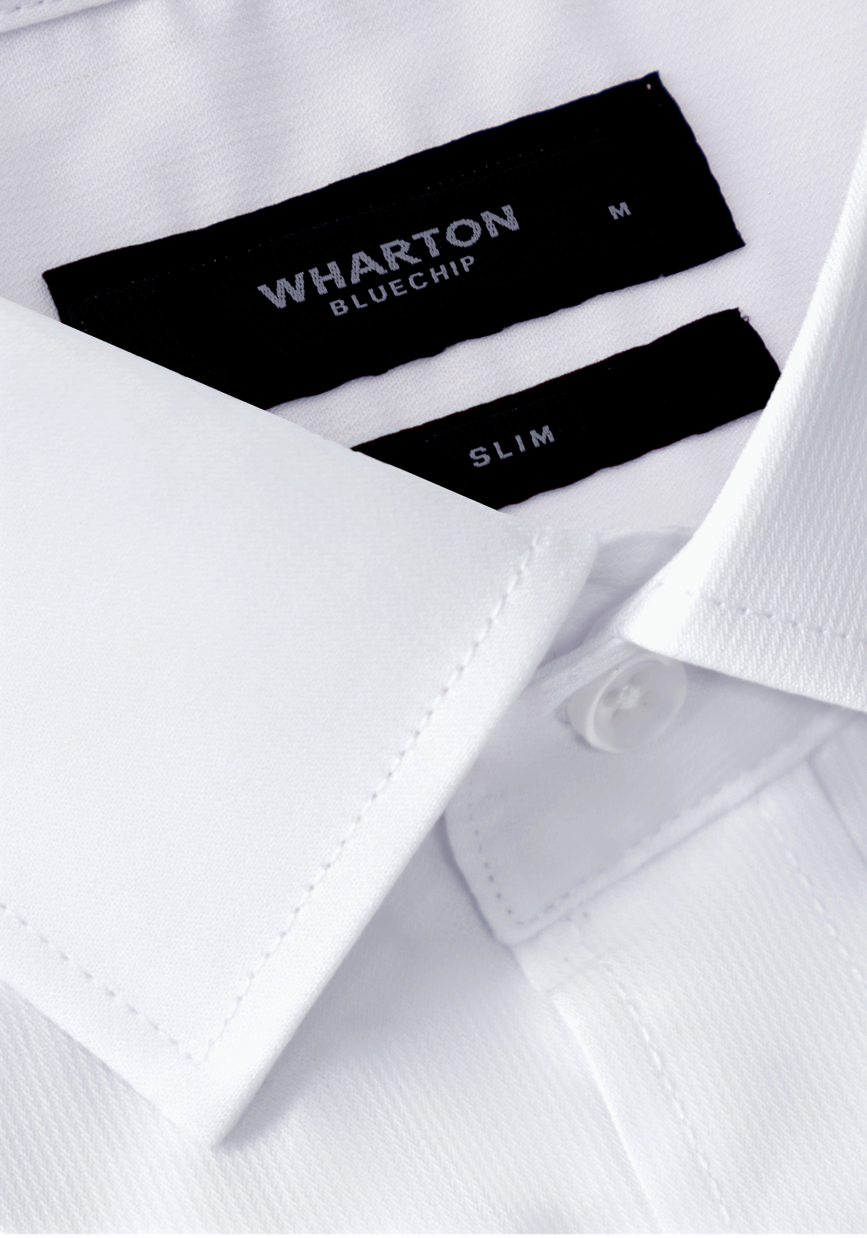 Slim-Fit Shirt in Easy-Iron Dobby