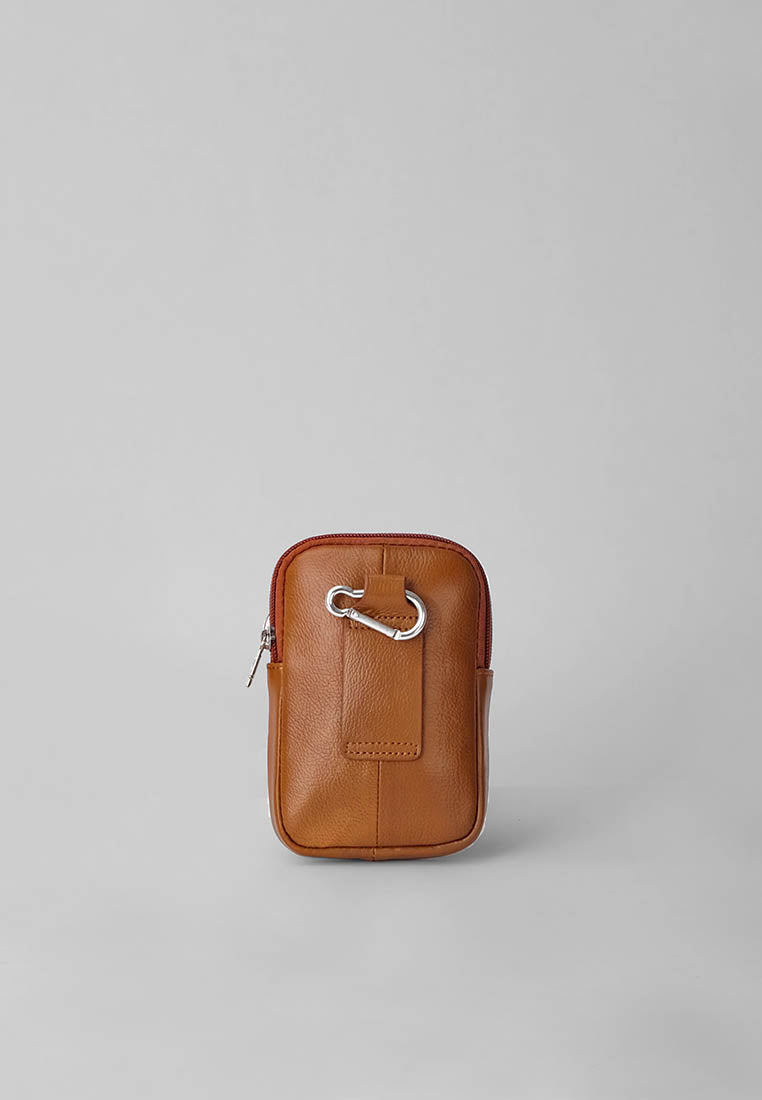 Wharton Leather Cellphone Pouch Bag