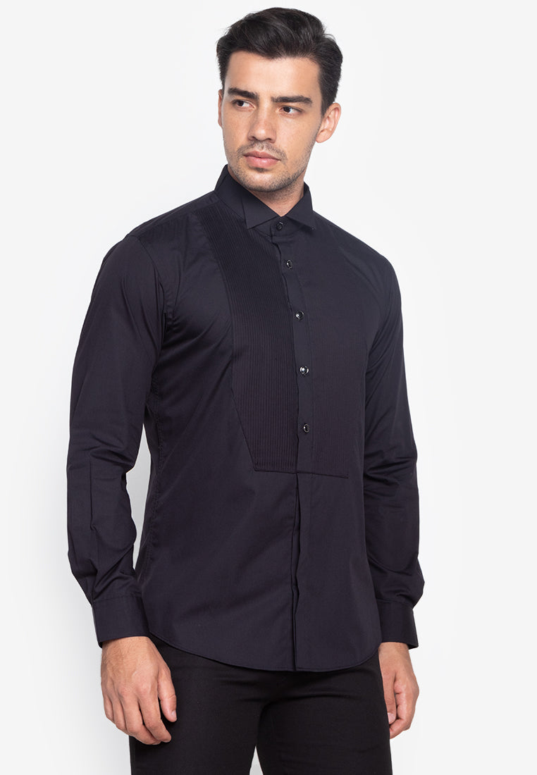 Formal Long Sleeve Tuxedo Shirt – Wharton Philippines