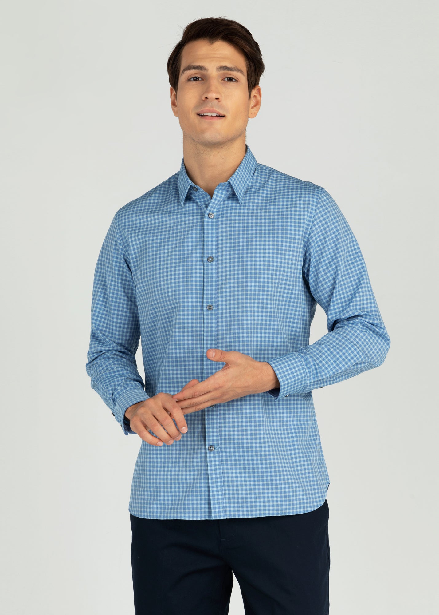 Slim Fit  Shirt in Gingham check