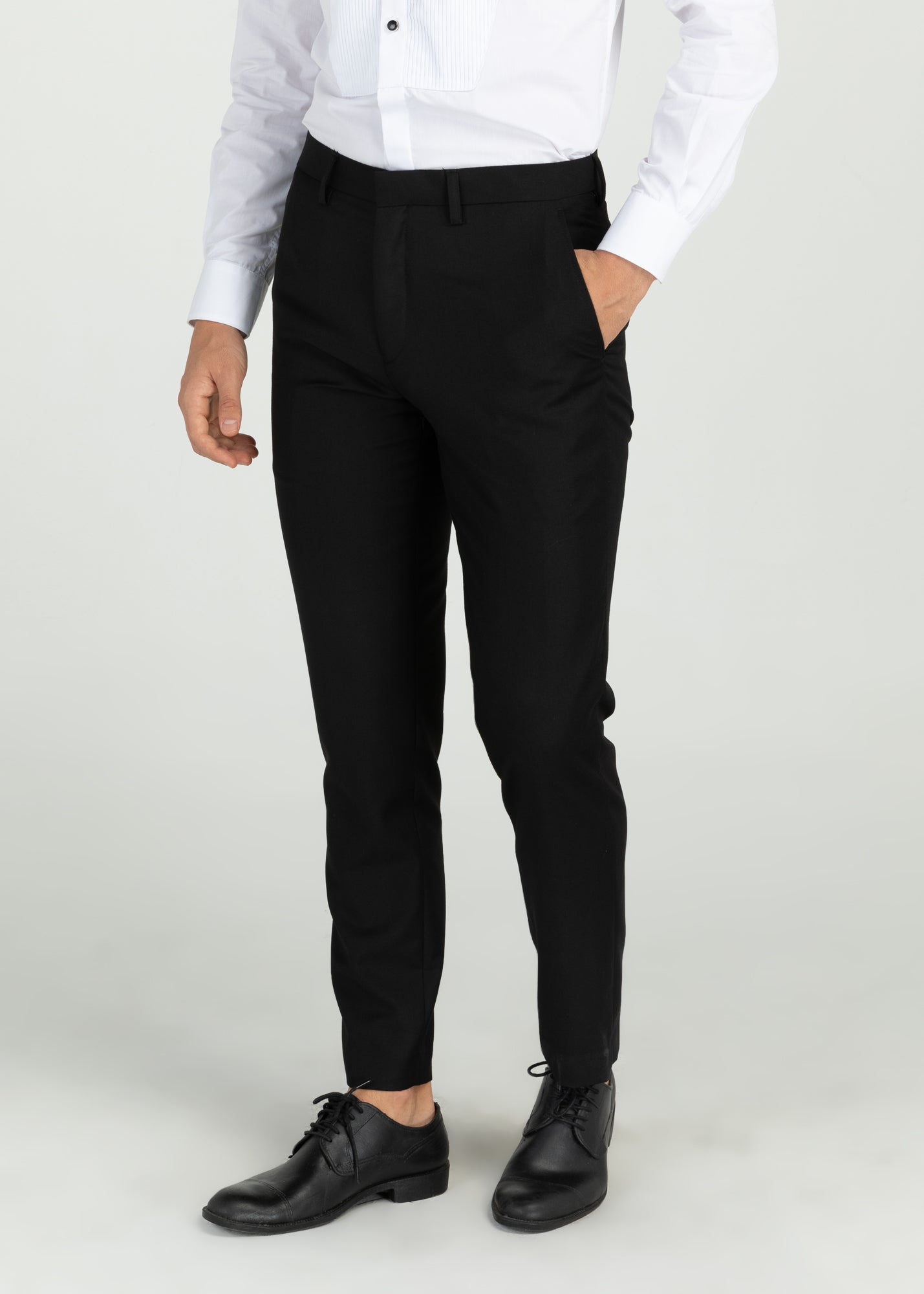 Buy INSPI Trouser Pants with Beltloop Black 2024 Online | ZALORA Philippines