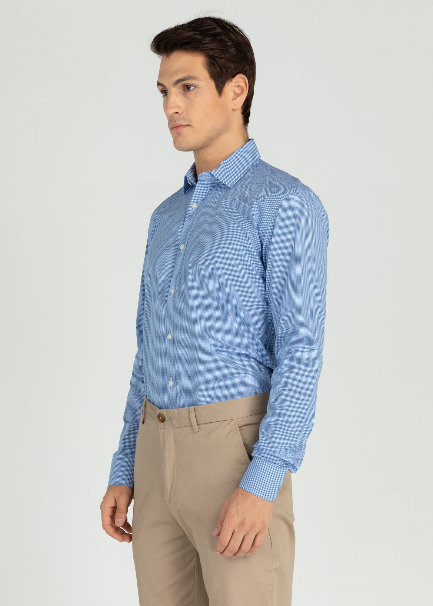 BlueChip Premium Fine cotton printed dress shirt