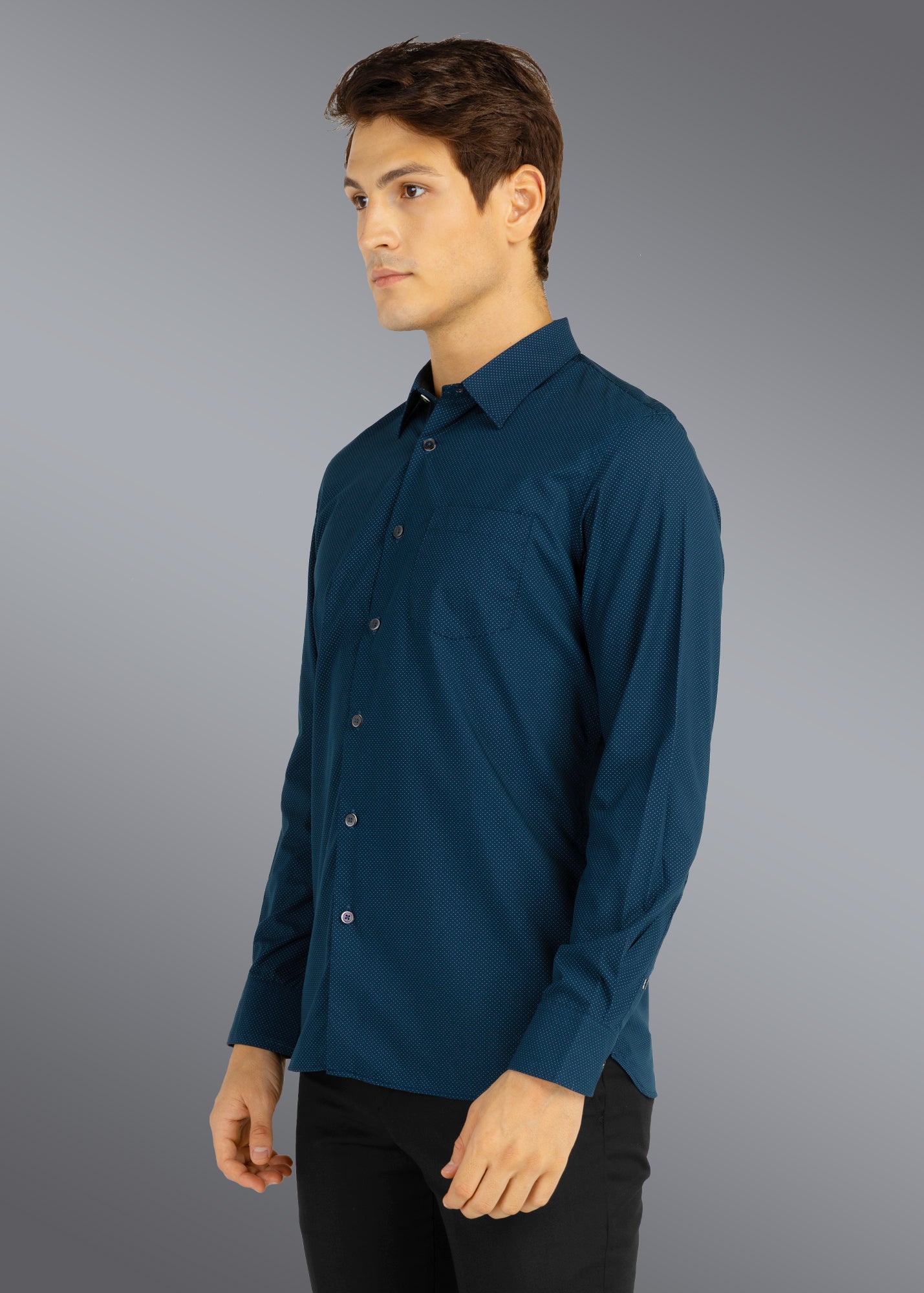 Bamboo Tech® Dot-print Slim-fit Shirt