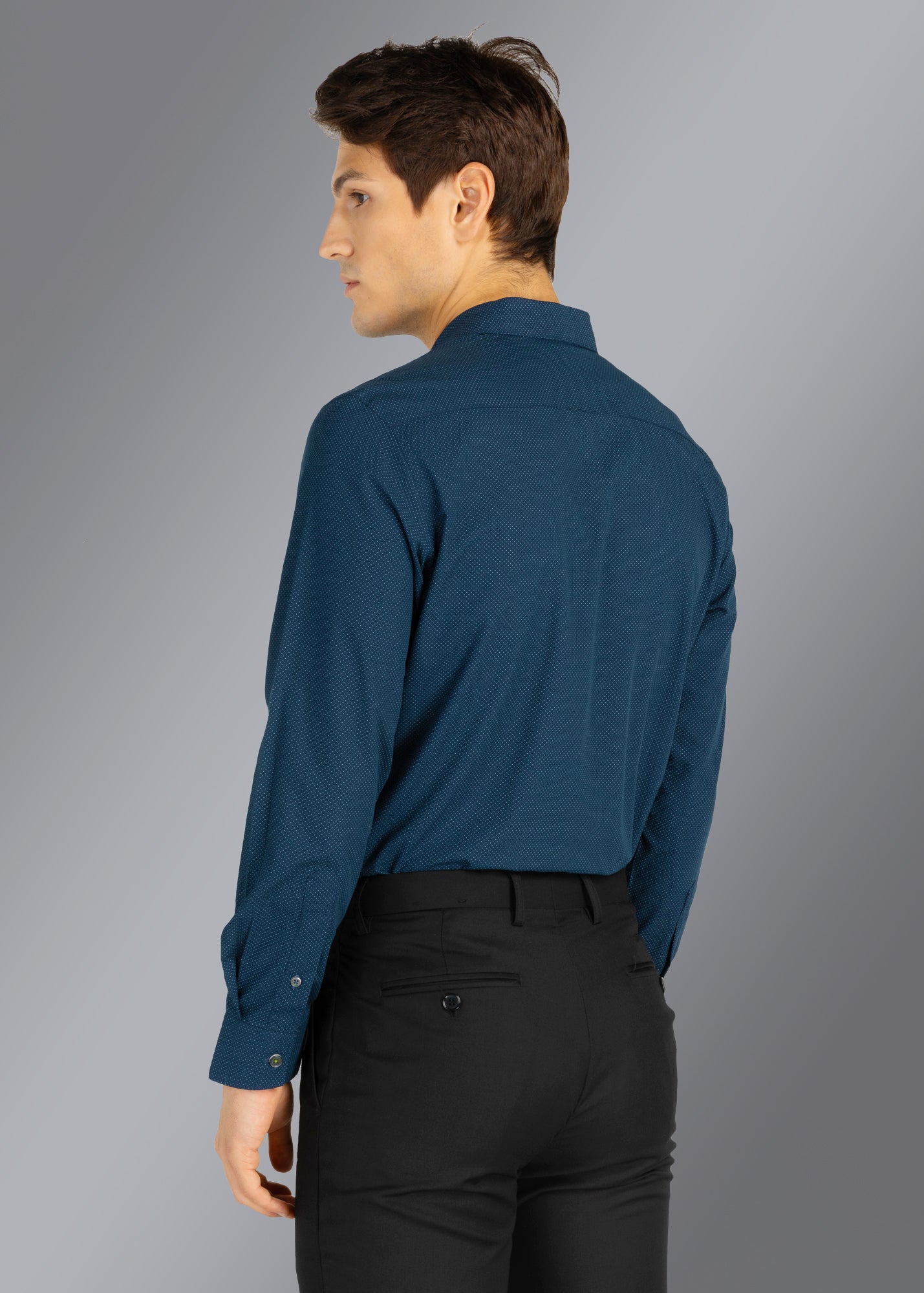 Bamboo Tech® Dot-print Slim-fit Shirt