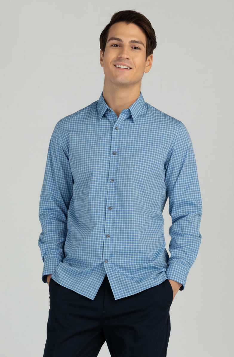Slim Fit  Shirt in Gingham check